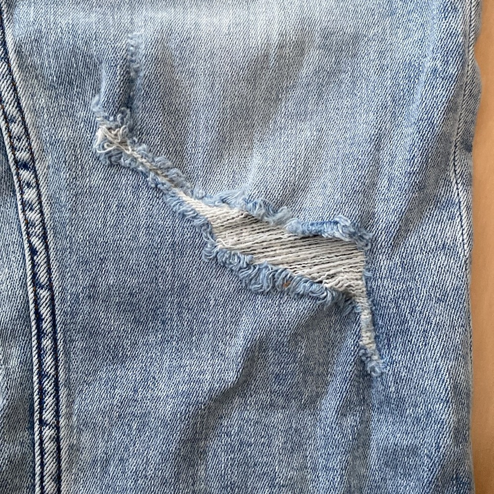 VIGOSS HIGH RISE ACE SKINNY JEANS in LIGHT WASH SZ 14/32 - Picture 9 of 13